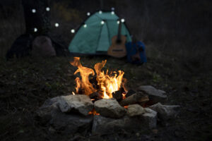 Beautiful Fire Pit Near Winter Camping Ground1 300x200