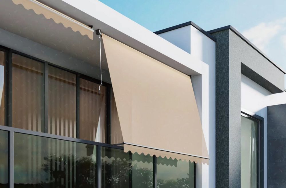 Toldo Balcon Con Brazo Retractil 3×2.5mt Crudo 6